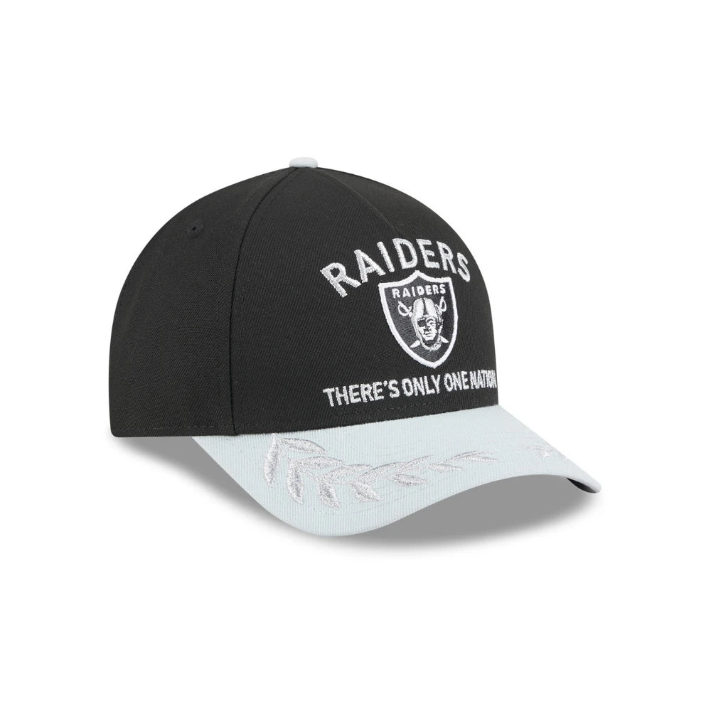 Gorra New Era 940 NFL Draft 2025 Raiders