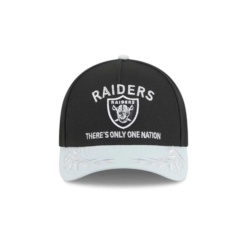 Gorra New Era 940 NFL Draft 2025 Raiders