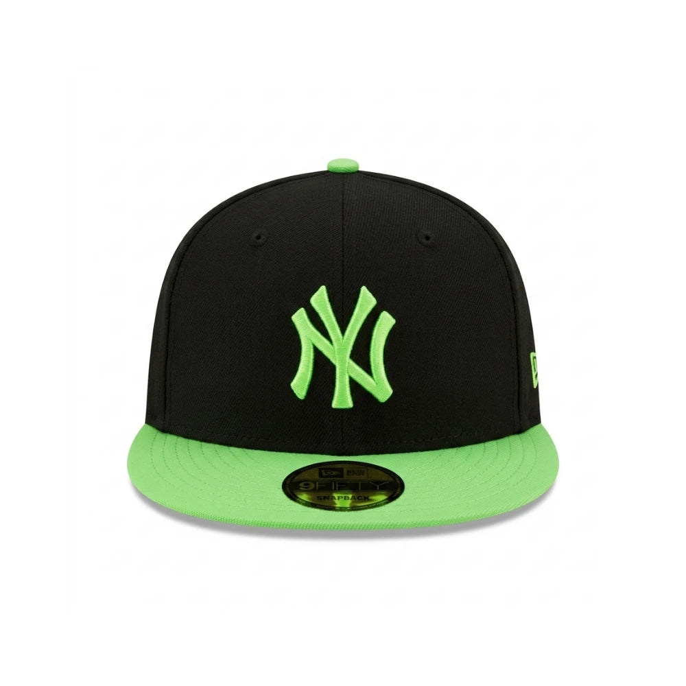 Gorra New Era 950 MLB Black Lime Yankees