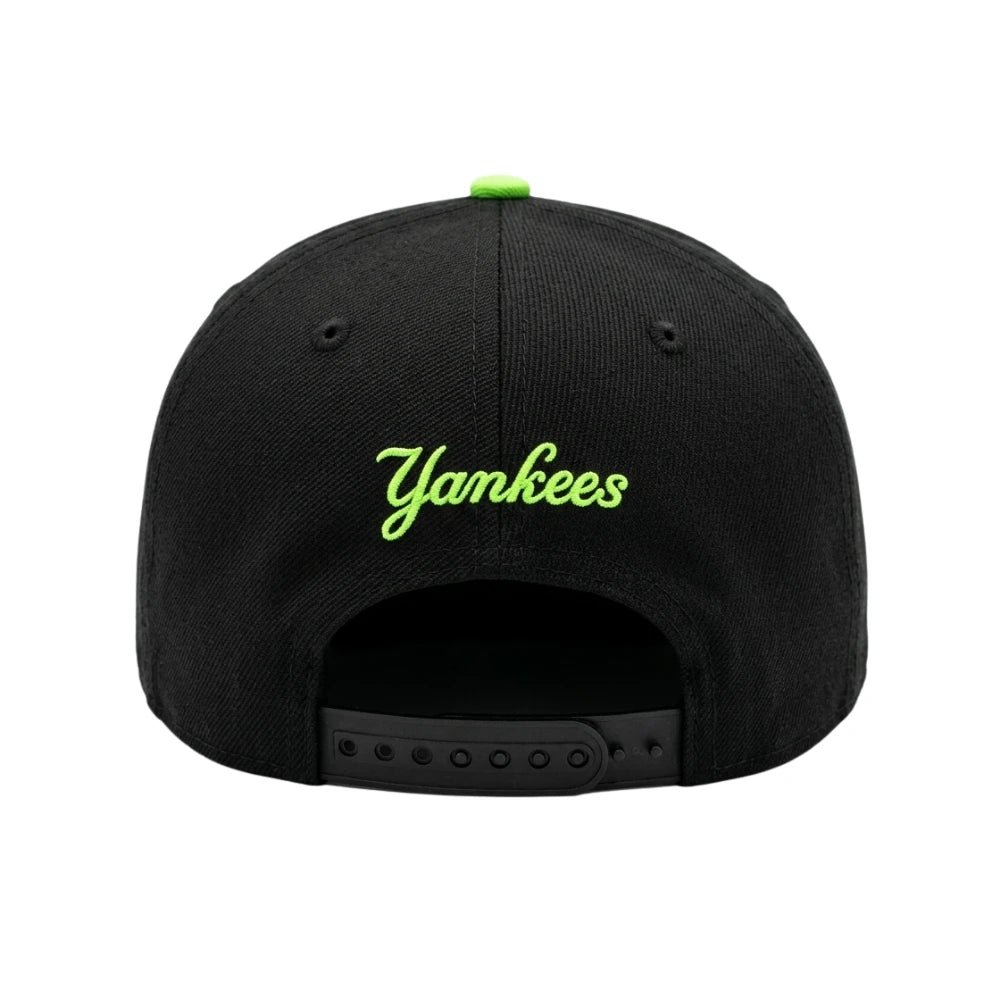 Gorra New Era 950 MLB Black Lime Yankees