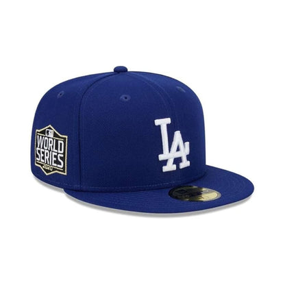 Gorra New Era 5950 MLB 2020 World Series Side Patch Dodgers
