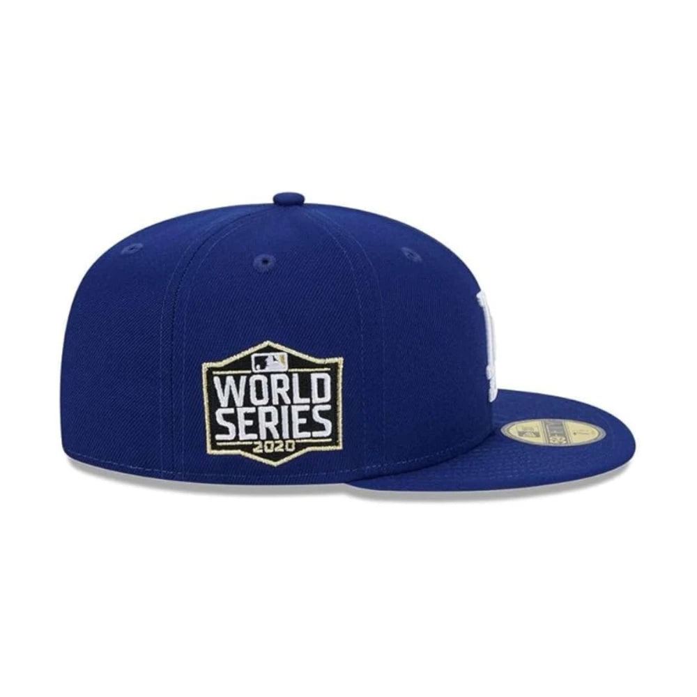 Gorra New Era 5950 MLB 2020 World Series Side Patch Dodgers