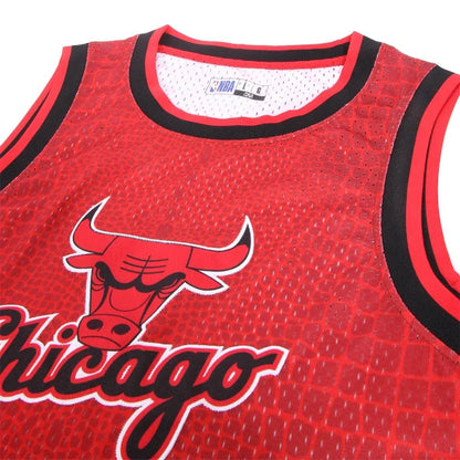 Jersey NBA Snake Texture Bulls