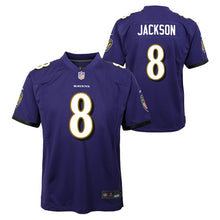 Jersey Youth Nike Local Ravens Lamar Jackson