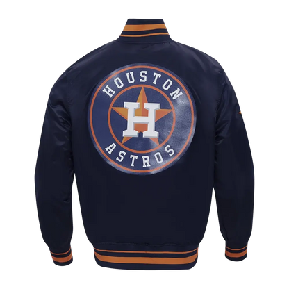 Chamarra Pro Standard MLB Script Tail Satín Astros