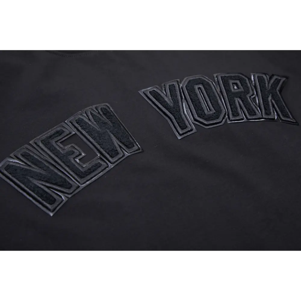 Playera Pro Standard MLB Triple Black Yankees