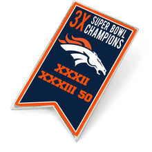 Pin Aminco NFL Championship Banner Broncos