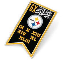 Pin Aminco NFL Championship Banner Steelers