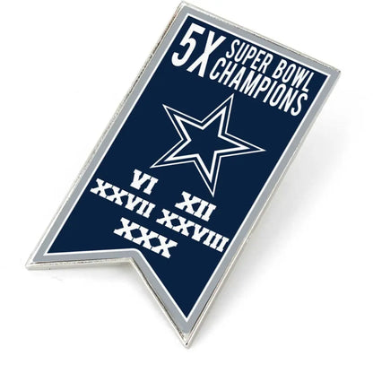 Pin Aminco NFL Championship Banner Cowboys