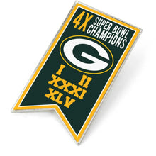 Pin Aminco NFL Championship Banner Packers