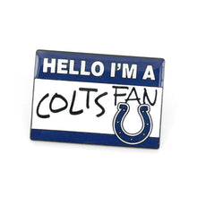 Pin Aminco NFL Name Tag Colts