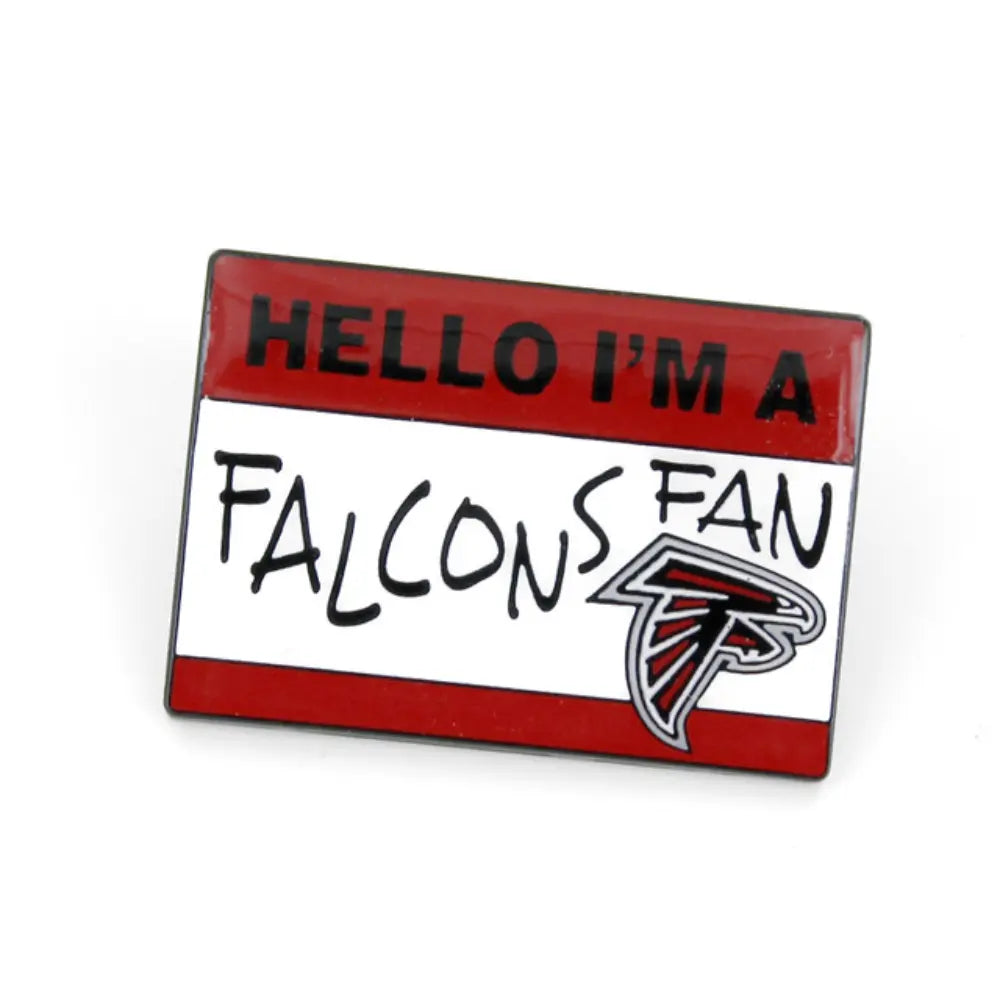 Pin Aminco NFL Name Tag Falcons