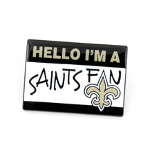 Pin Aminco NFL Name Tag Saints