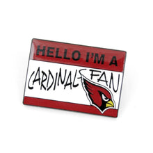 Pin Aminco NFL Name Tag Cardinals