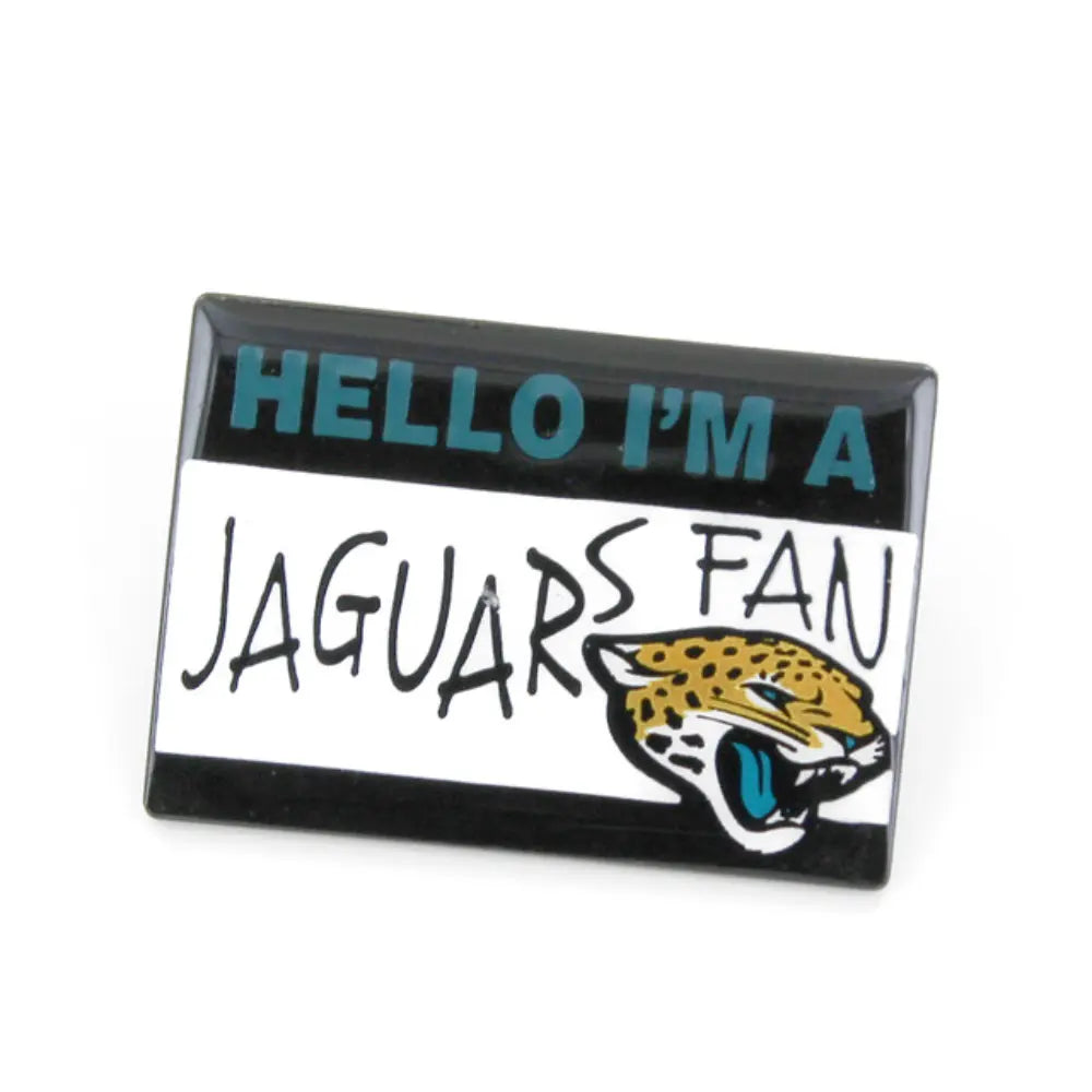 Pin Aminco NFL Name Tag Jaguars