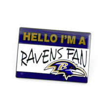 Pin Aminco NFL Name Tag Ravens