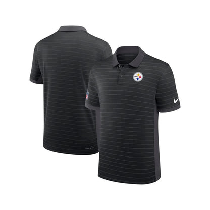 Polo Nike NFL Sidelinevictory Stripe Dri-Fit Steelers