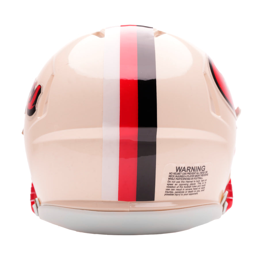 Casco Riddell NFL Mini Retro 49Ers