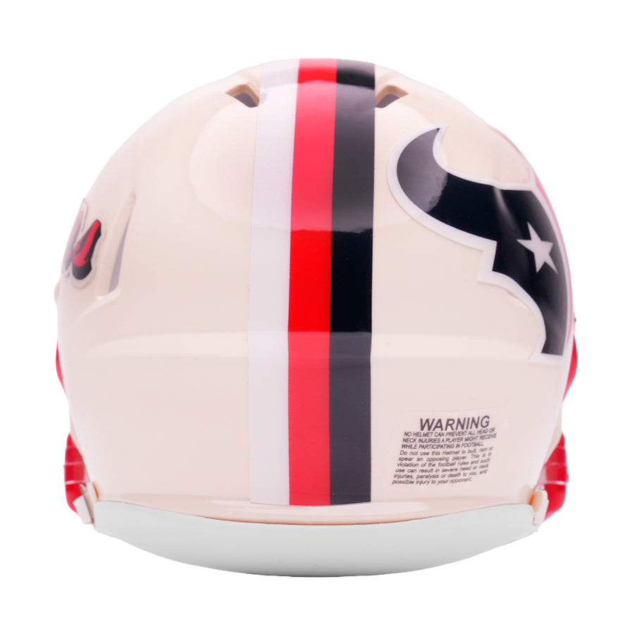 Casco Riddell NFL Mini Retro Texans