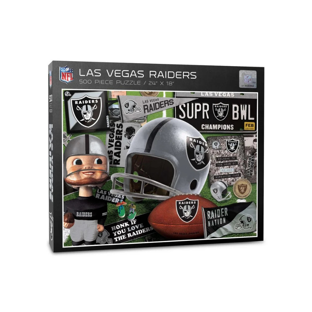 Rompecabezas YouTheFan NFL Retro Series Raiders
