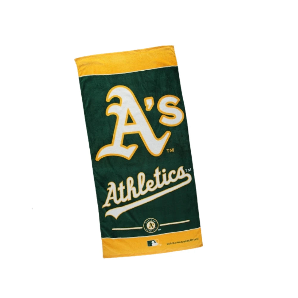 Toalla MLB Beach Style 30X60 Athletics