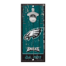 Letrero Madera Con Destapador Wincraft NFL Eagles