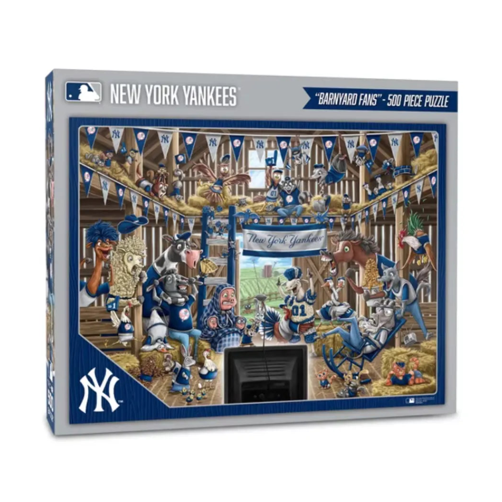 Rompecabezas YouTheFan MLB Barnyard Fans Yankees