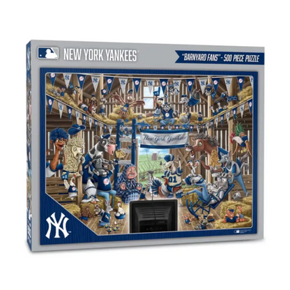 Rompecabezas YouTheFan MLB Barnyard Fans Yankees