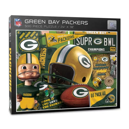 Rompecabezas YouTheFan NFL Retro Series Packers