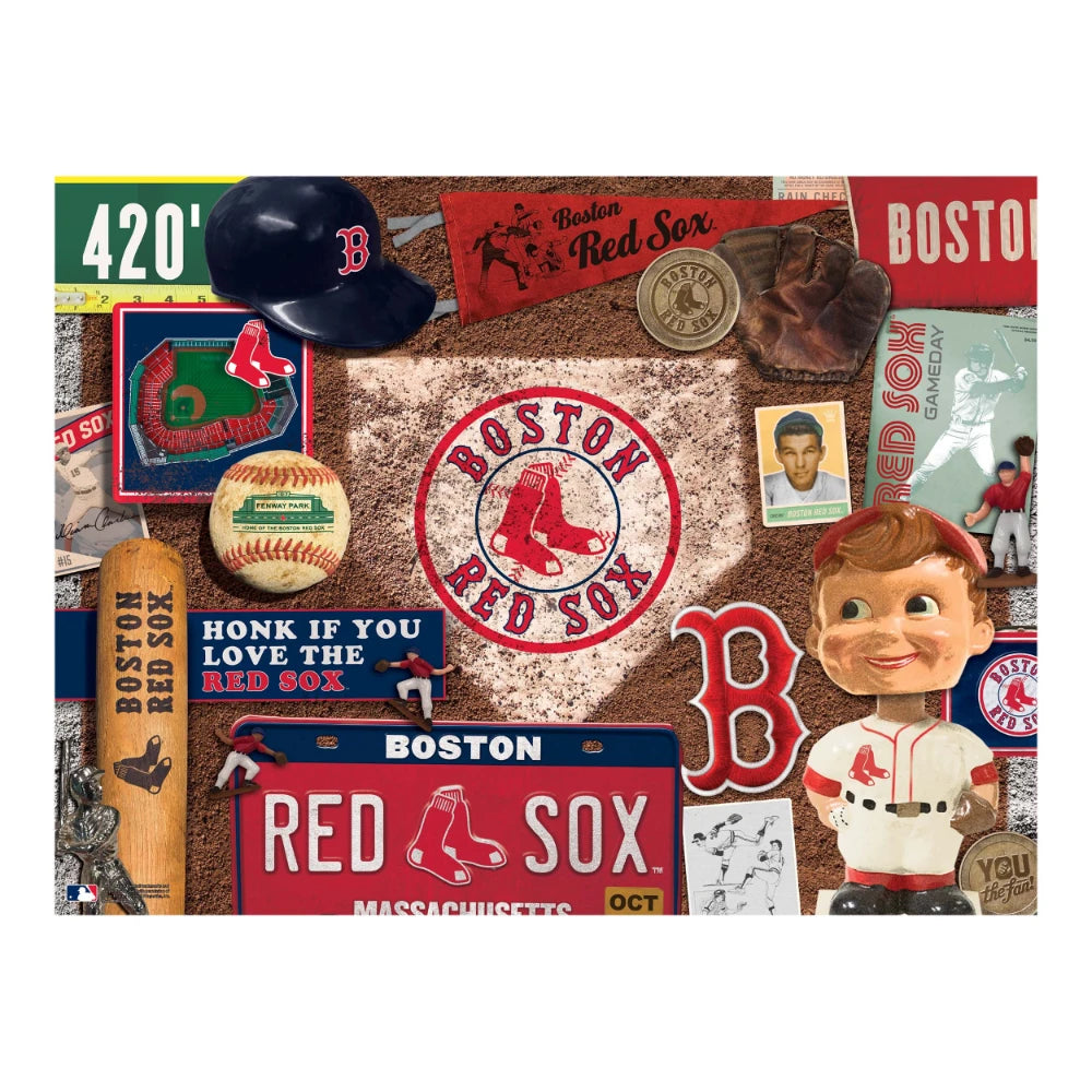 Rompecabezas YouTheFan MLB Retro Red Sox