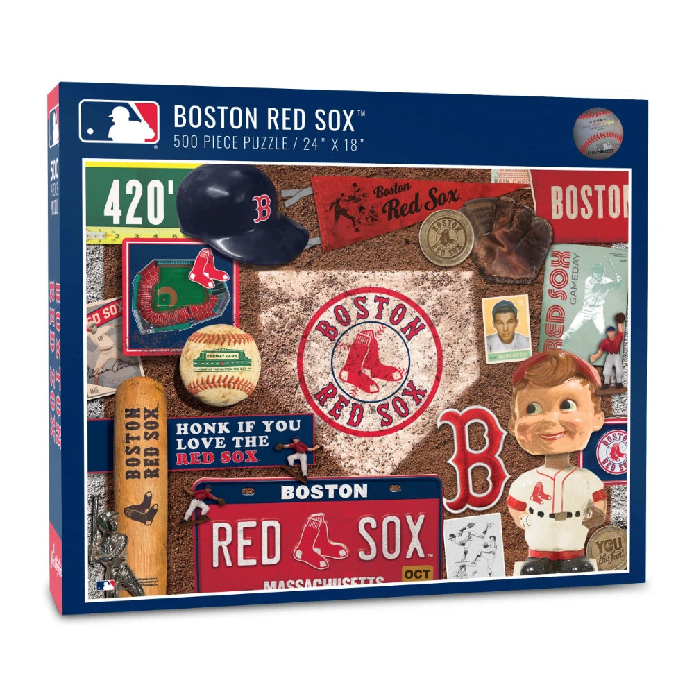 Rompecabezas YouTheFan MLB Retro Red Sox