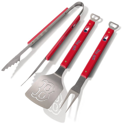 Set MLB 3 Pzas BBQ Spirit Series Red Sox