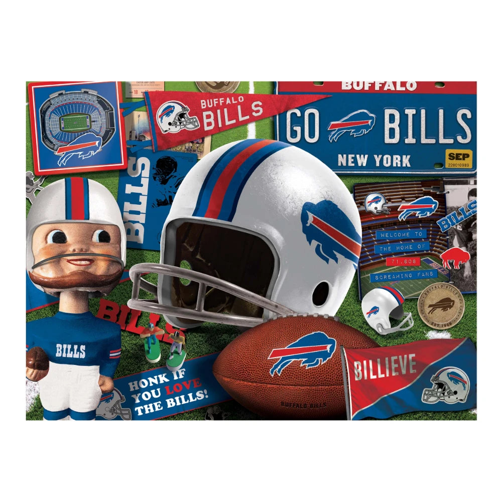 Rompecabezas YouTheFan NFL Retro Bills