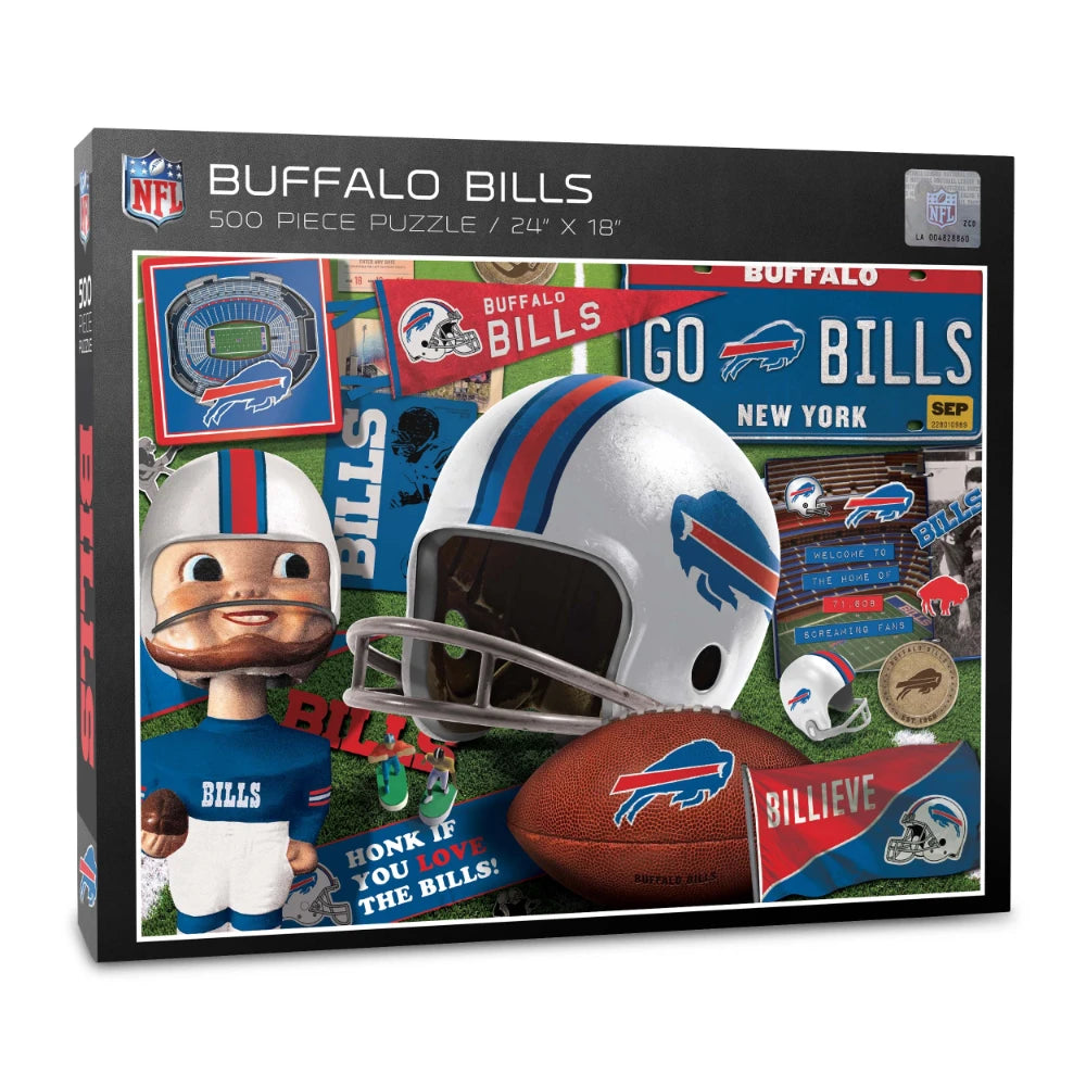 Rompecabezas YouTheFan NFL Retro Bills