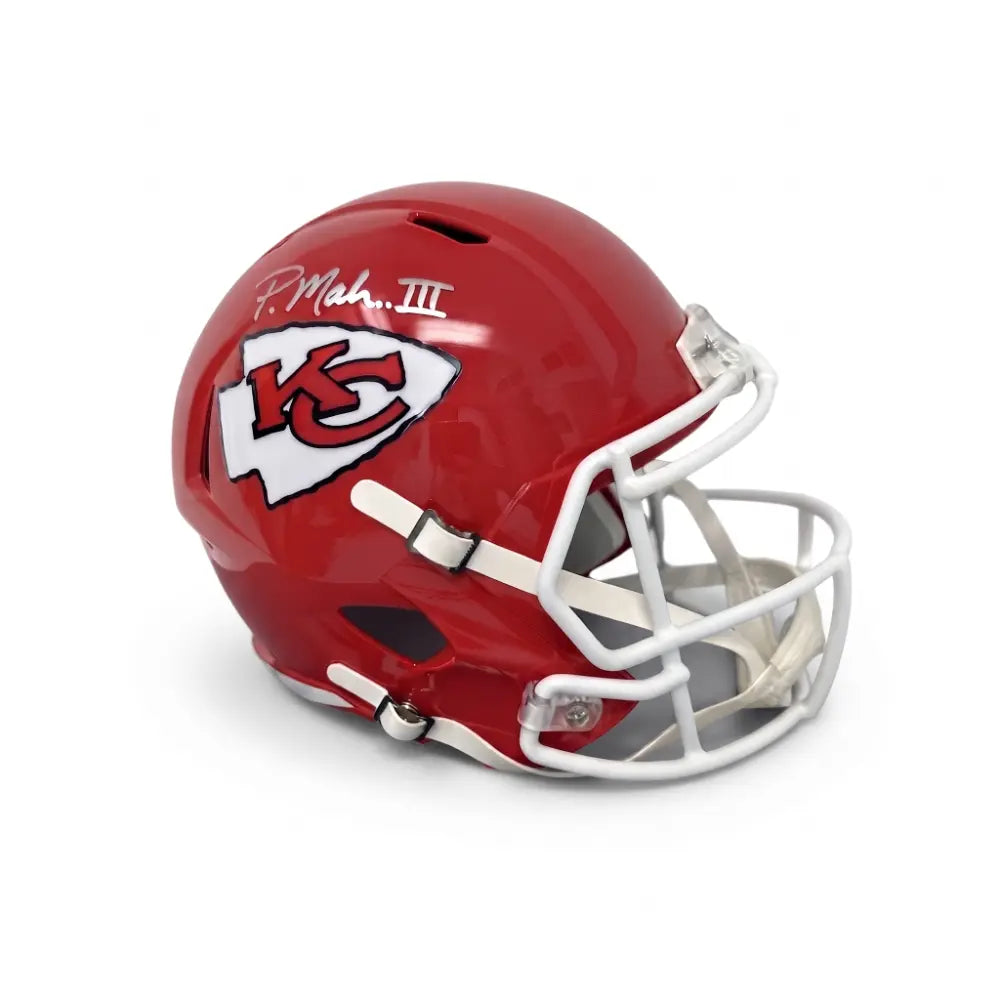 Casco Riddell NFL Speed Réplica Autografiado Por Patrick Mahomes Kansas Chiefs