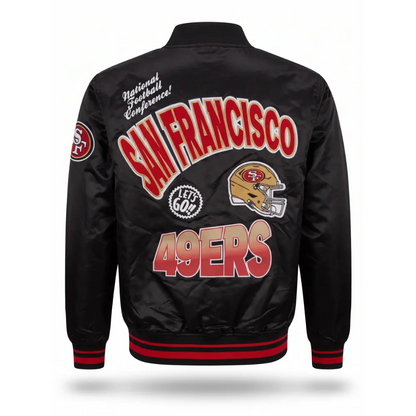Chamarra Pro Standard NFL Turn It Up Satín 49Ers