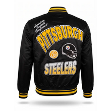 Chamarra Pro Standard NFL Turn It Up Satín Steelers