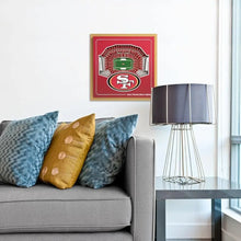Cuadro NFL Stadium Series 3D 49Ers