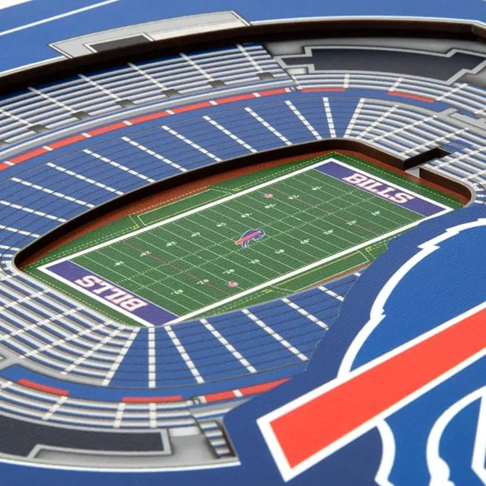 Cuadro NFL Stadium Series 3D Bills