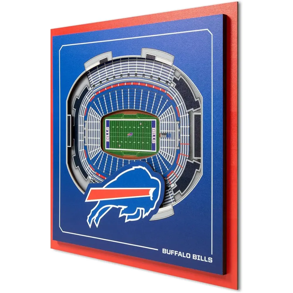 Cuadro NFL Stadium Series 3D Bills