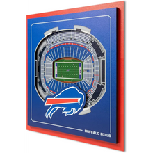 Cuadro NFL Stadium Series 3D Bills