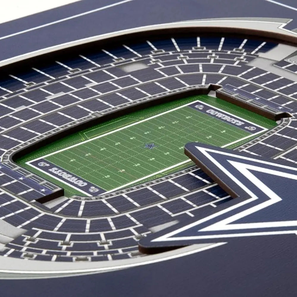 Cuadro NFL Stadium Series 3D Cowboys