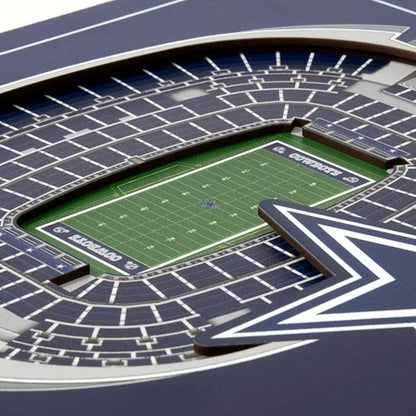 Cuadro NFL Stadium Series 3D Cowboys