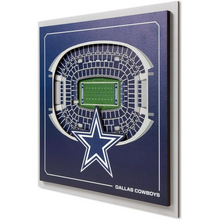 Cuadro NFL Stadium Series 3D Cowboys