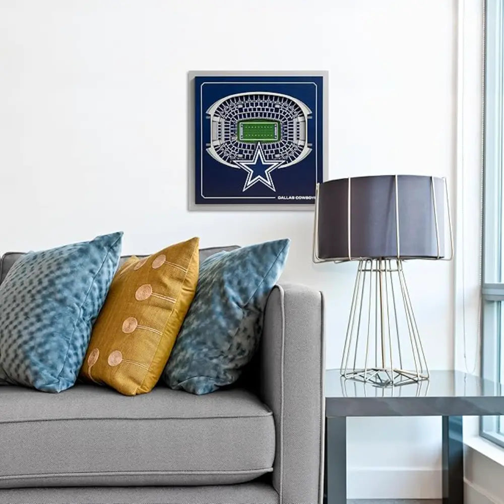 Cuadro NFL Stadium Series 3D Cowboys
