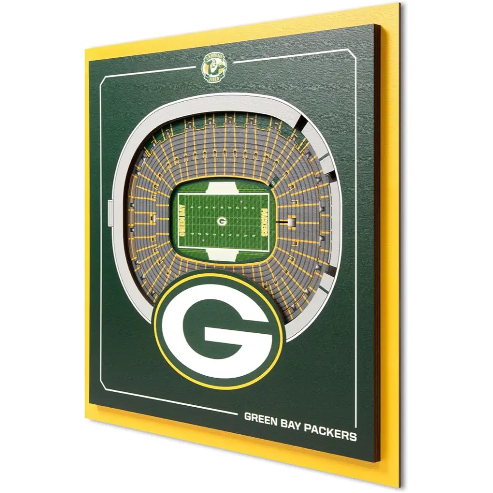 Cuadro NFL Stadium Series 3D Packers