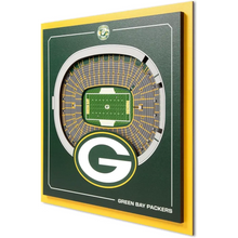 Cuadro NFL Stadium Series 3D Packers