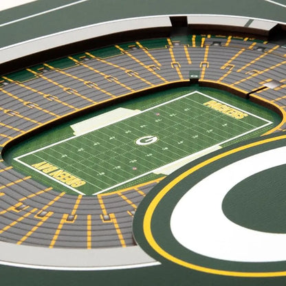 Cuadro NFL Stadium Series 3D Packers