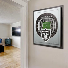 Cuadro NFL Stadium Series 3D Raiders