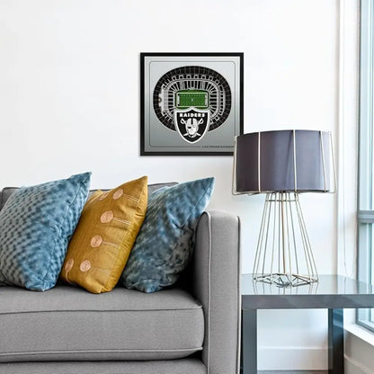 Cuadro NFL Stadium Series 3D Raiders